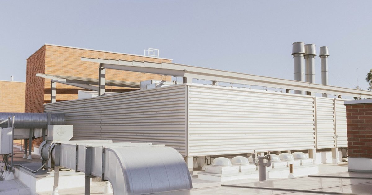 Commercial rooftop HVAC equipment
